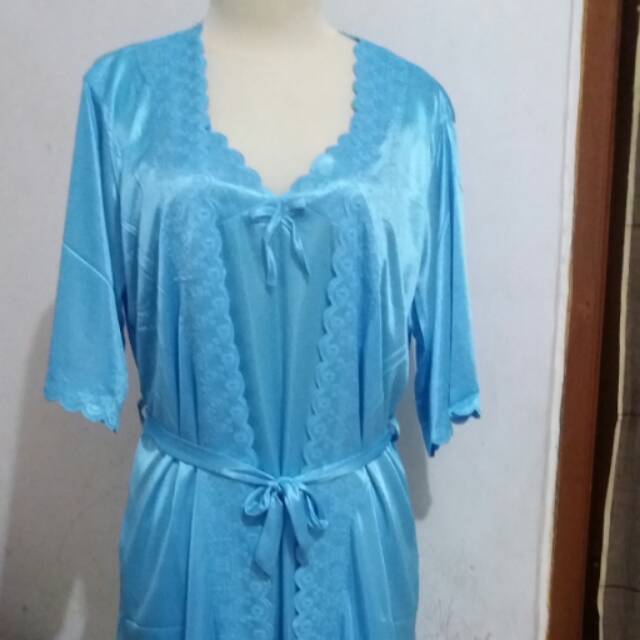 Baju tidur model kimono dengan tali Shopee Indonesia Baju tidur model kimono dengan tali Shopee Indonesia