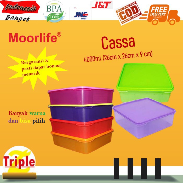 Toples Box Kue Jumbo Cassa Moorlife