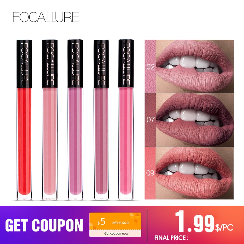 FA57 FOCALLURE Waterproof Matte Liquid Lipstick - BPOM