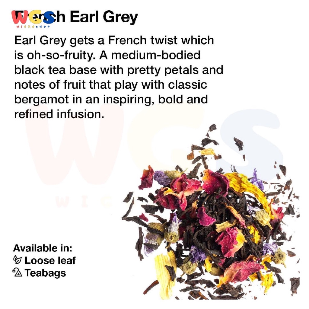 T2 Tea French Earl Grey Loose Leaf Flavoured Black Tea 3.5oz 100g