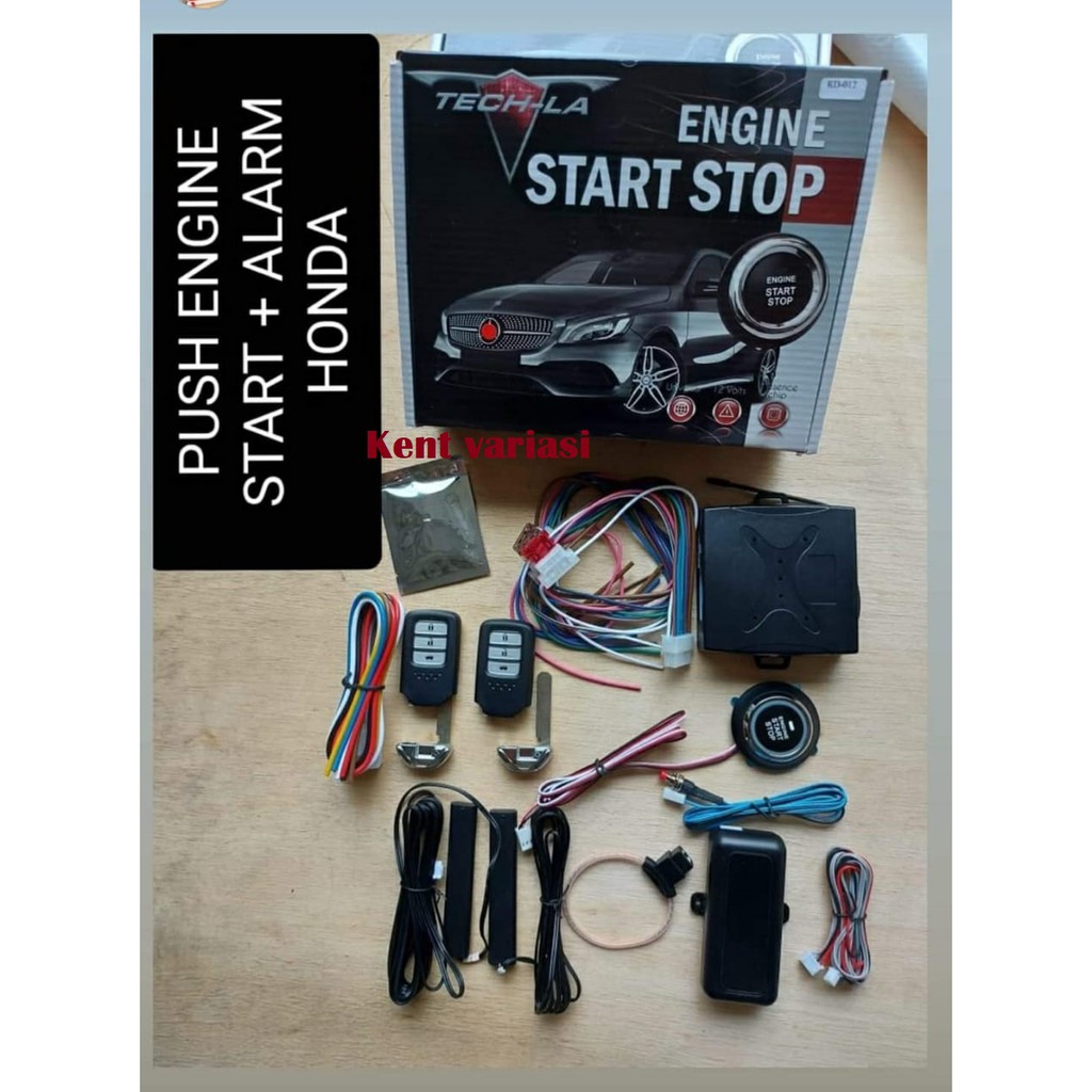 Alarm engine start stop