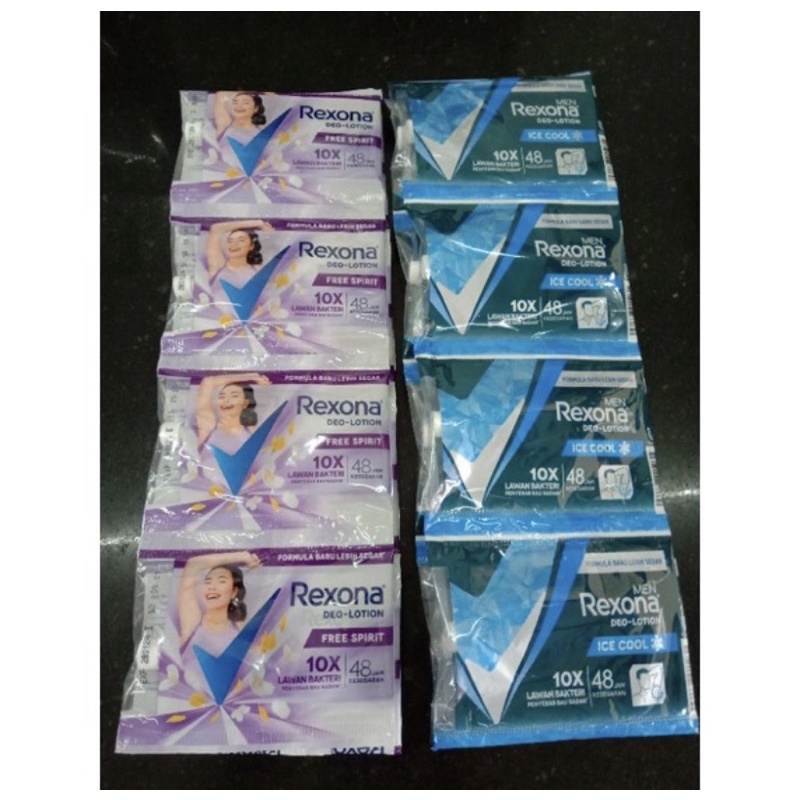 REXONA DEO SACHET ISI 12 Pcs