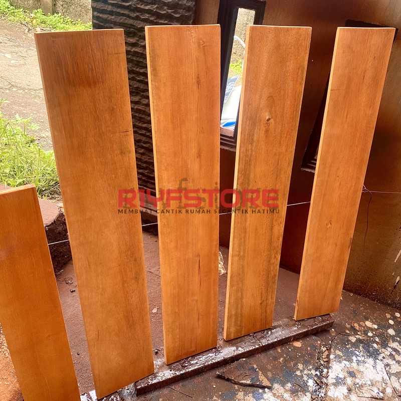 JATI BELANDA Papan Kayu Ambalan Rak Sengon Dinding Tempel