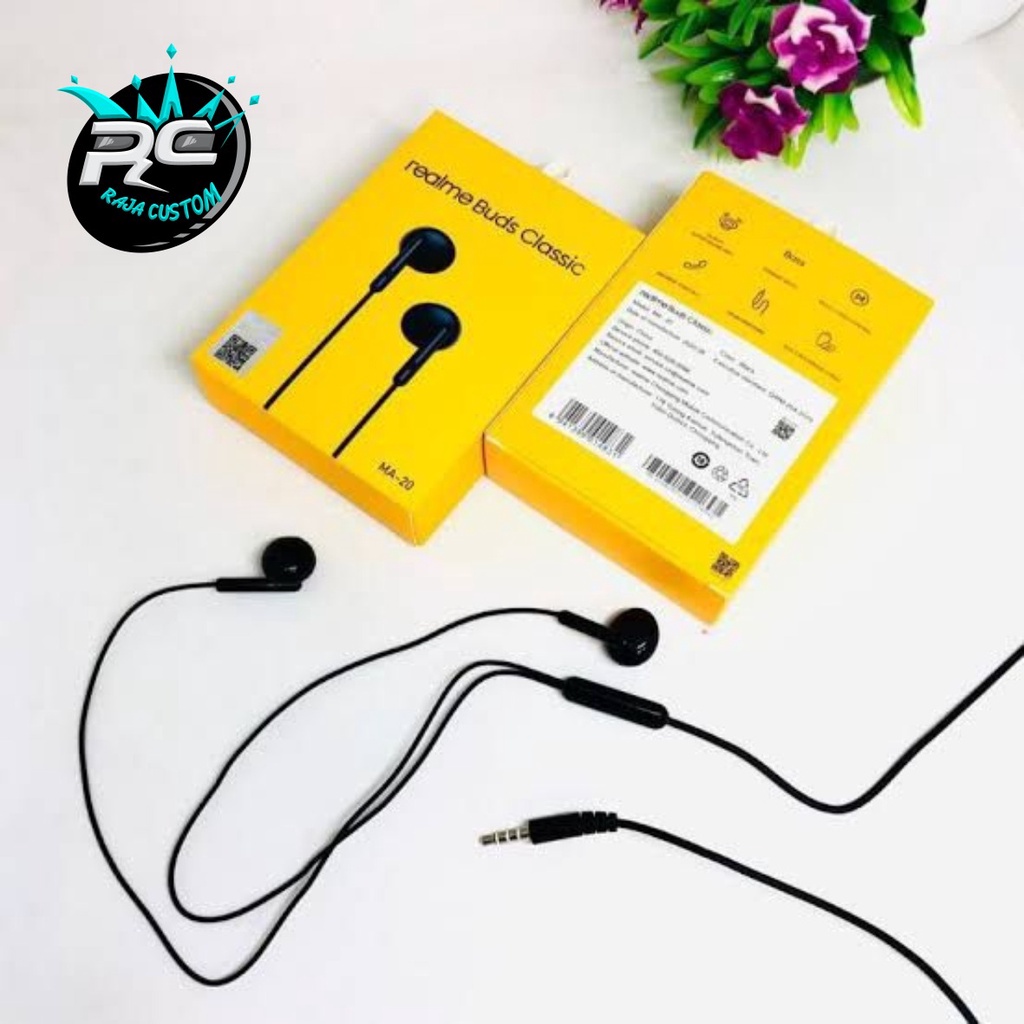 BM061 Headset Hf earphone realme BUDS Classic SUPERBASS realme 5 C20 C21y c25 C2 C3 C11 RJ6124
