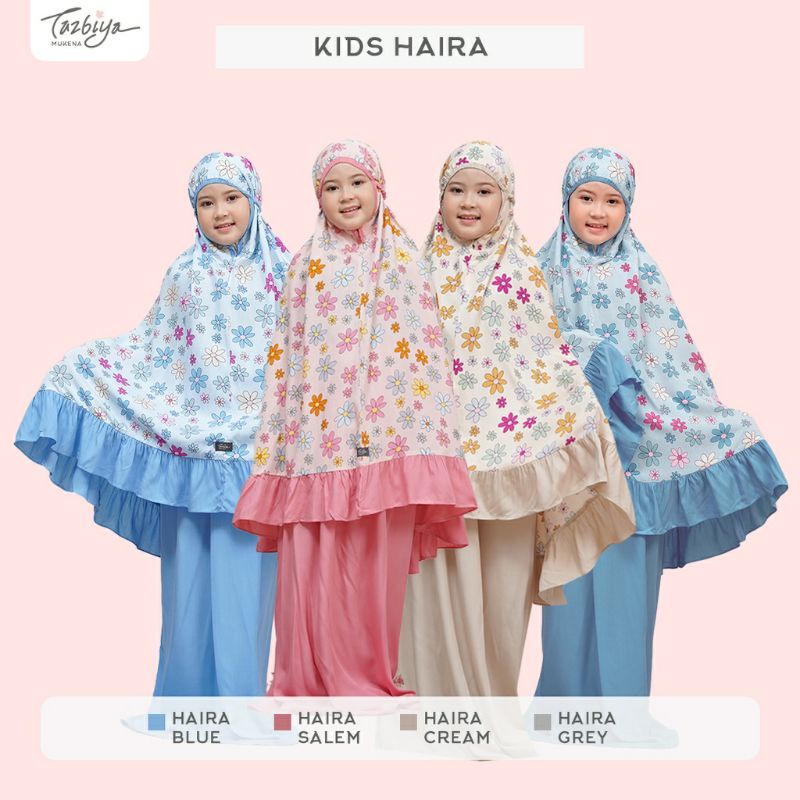 Mukena Tazbiya Anak Haira Series Allsize