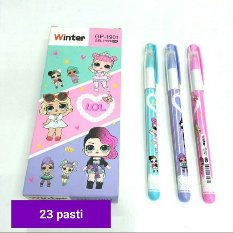 

L.O.L gel pen 1 lusin 12 pcs