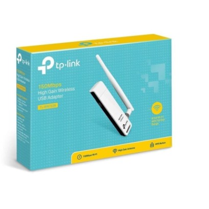 Usb 2.0 wifi tp-link 150Mbps antena wps adapter tl-wn722n - Usb2.0 wireless wi-fi antenna wn-722n