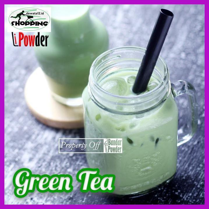 

E6Tdr6G- Bubuk Green Tea 1Kg - Minuman Bubble Drink Aneka Rasa - Bandar Powder Uoy86Ky-