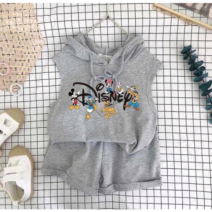 SETELAN HOODIE ANAK MOTIF KARTUN TERBARU/SETELAN ANAK LAKI-LAKI DAN PEREMPUAN 1-5 TAHUN