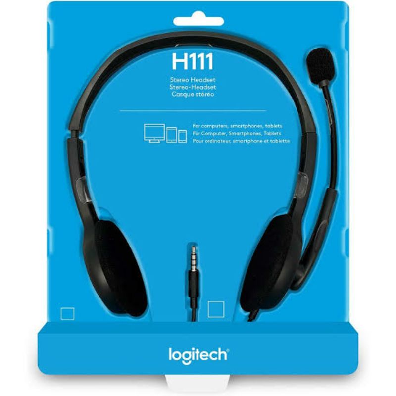 Logitech Stereo Headset H111 With Mic