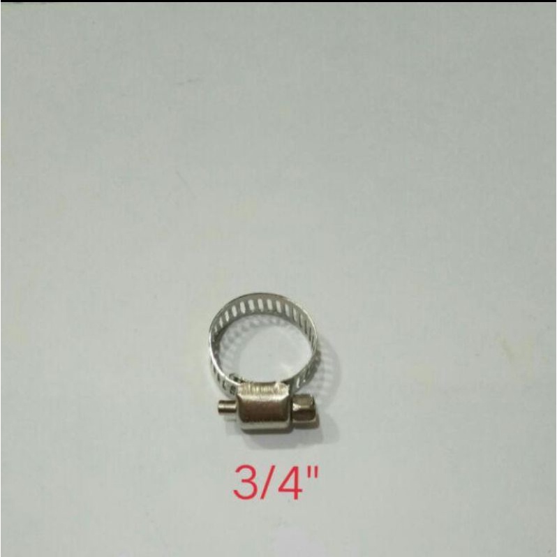 cekak Selang 3/4 In /klem selang Hose Clamp 3/4 (cekak selang kompresor)