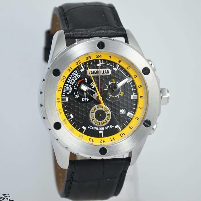jam tangan / Watch_Id PRIA ORIGINAL CATERPILLAR SB.145.34.121
