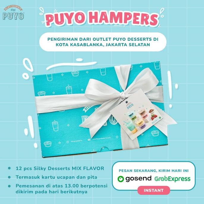 

DISKON HARGA Hampers / Kado / Gift - Puding Puyo Silky Desserts isi 12 pcs AR028