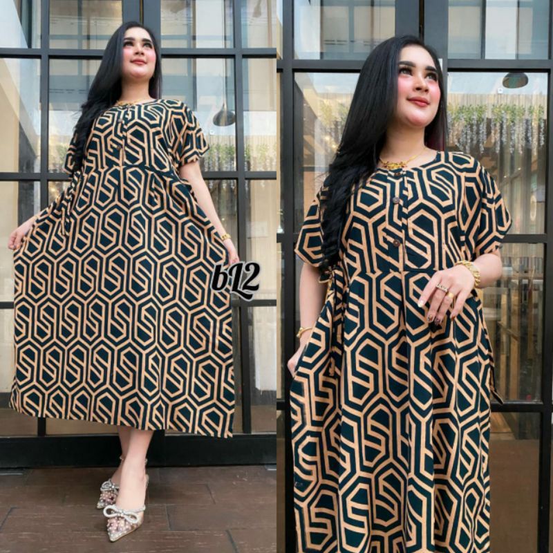 BAJU DRESS CIBY TERVIRAL TERBARU KEKINIAN SEKDRESS CIBI MOTIF CIKI TERLARIS BISA UNTUK BUSUI BAHAN RAYON HALUS ADEM  TIDAK NERWANG