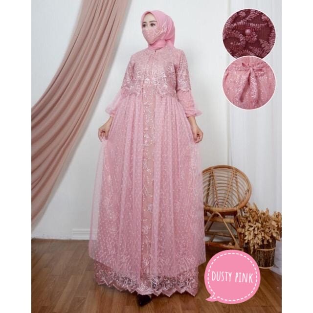 BJ - MAXI VANESSA / GAMIS VANESA / GAMIS PESTA / GAMIS BRUKAT