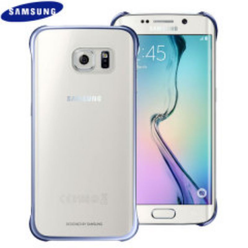 SAMSUNG CLEAR COVER GALAXY S6 EDGE+ / S6 FLAT / S6 EDGE ORIGINAL RESMI