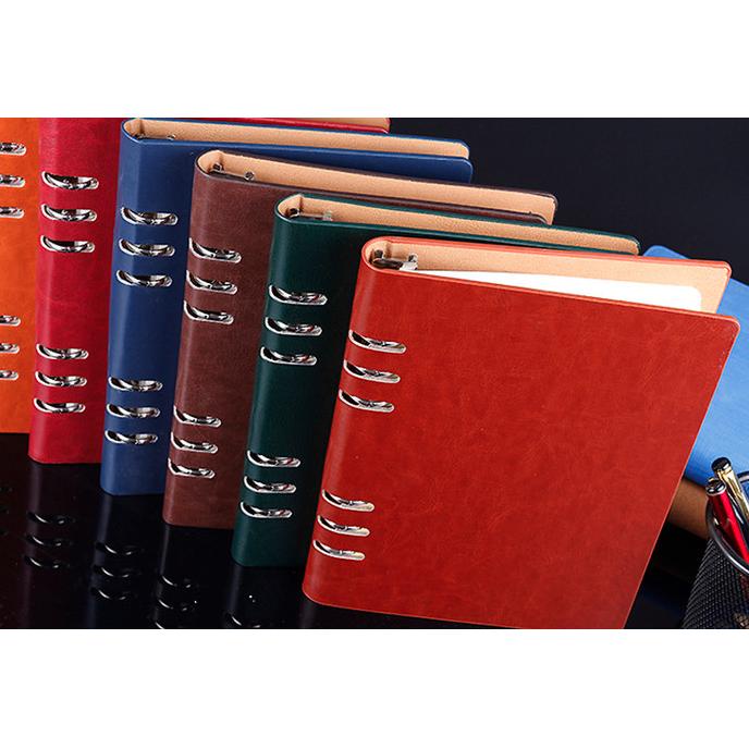 

3K |buku agenda bahan kulit leader, buku memo kerja, note book leader