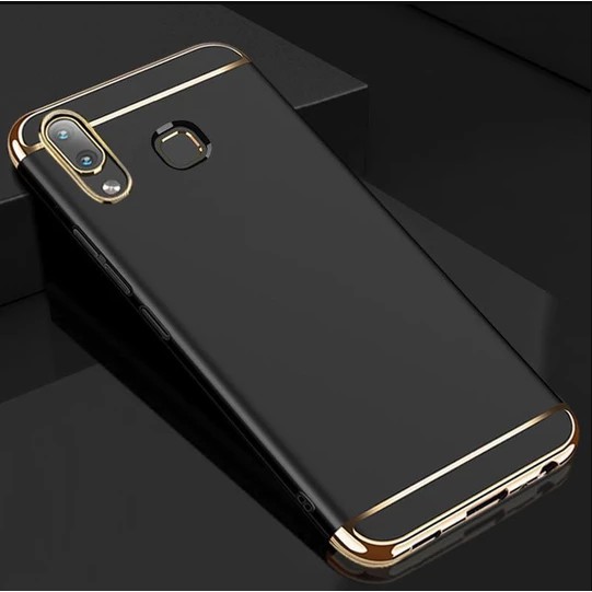 Casing Case Hp Samsung A9 Star / A8 Star 3 in 1 Chrome Case