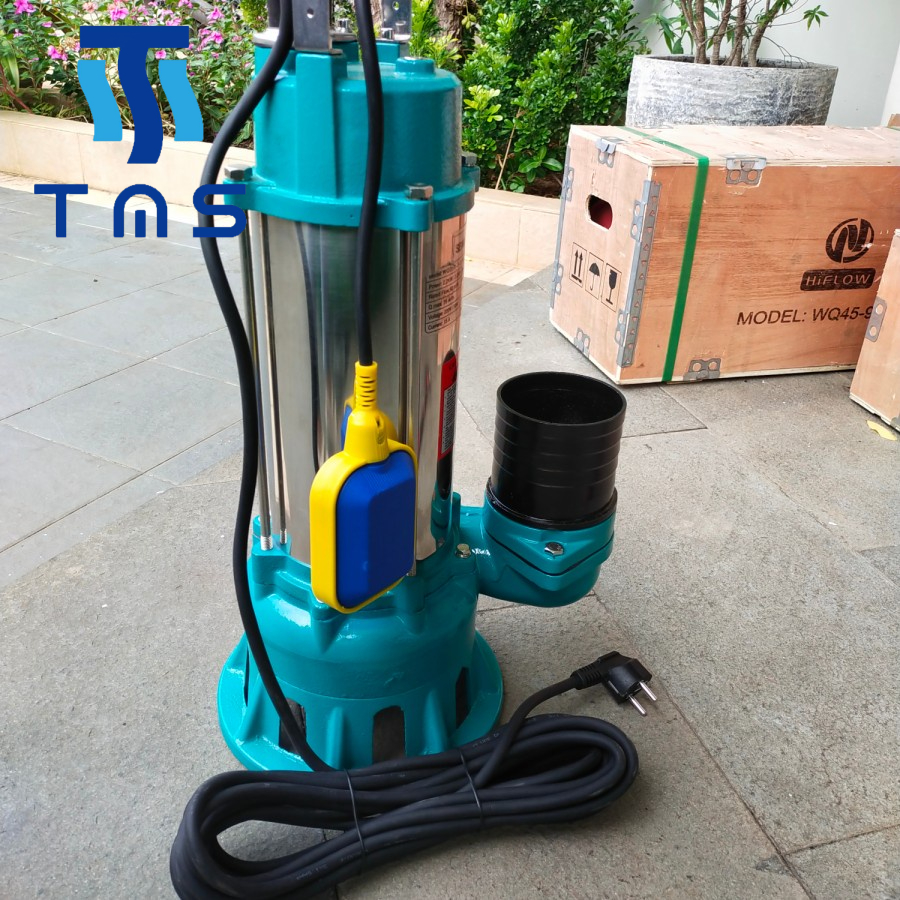 MAXPUMP WQD50-7-2.2AF MESIN POMPA AIR SEWAGE PUMP POMPA CELUP AIR KOTOR OTOMATIS 4INCH 2200WATT 3HP POMPA AIR AUTO