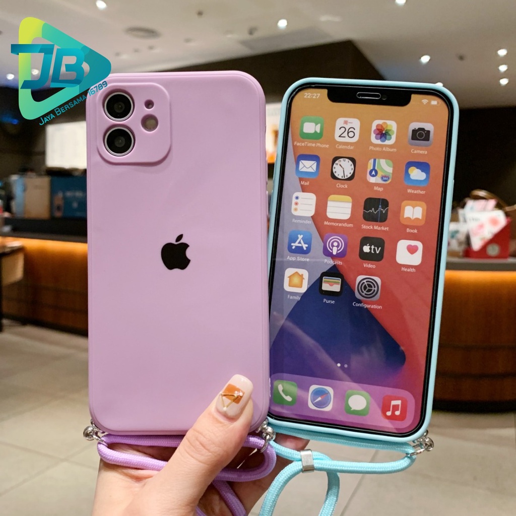 SOFTCASE SLINGCASE ORIGINAL SILIKON PELINDUNG KAMERA I PHONEEE X XR XS MAX 11 JB4879