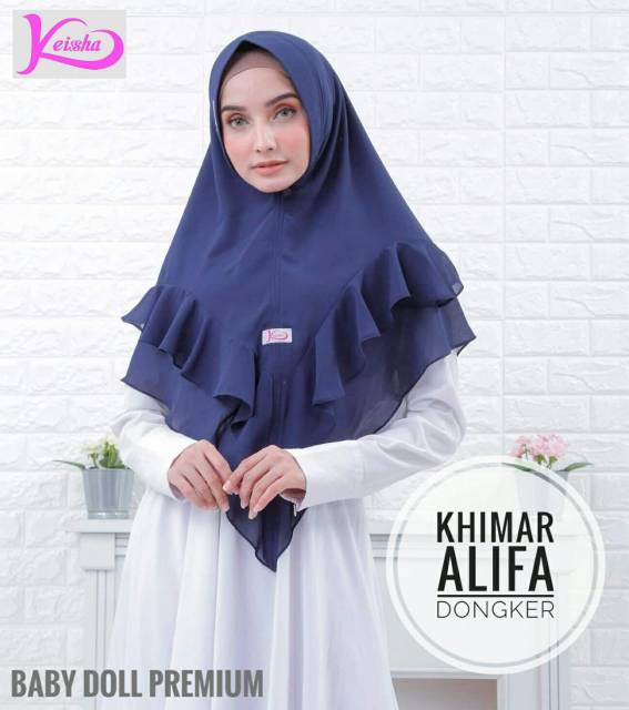 KHIMAR ALIFIA  HIJAB INSTAN ||  KEISSHA