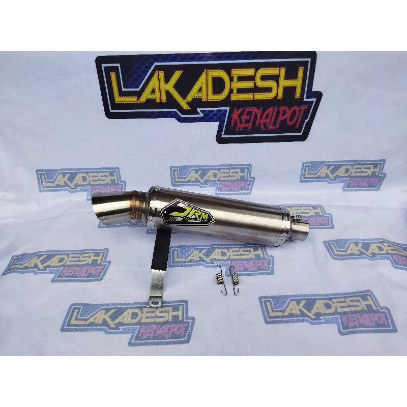 SILENCER (ONLY) KNALPOT JRM (INLET 38) BEAT MIO VARIO AEROX SCOOPY NMAX PCX ADV LEXI GENIO DLL