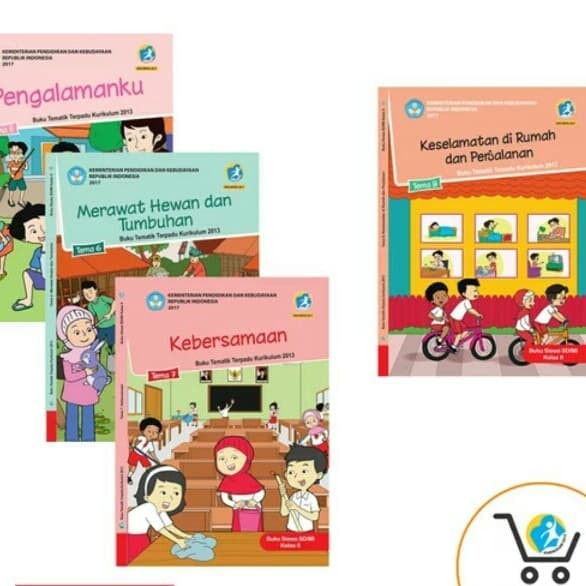 

❤BISA COD❤ paket buku siswa tematik k13 kelas 2 tema 5,6,7,8 revisi 2017