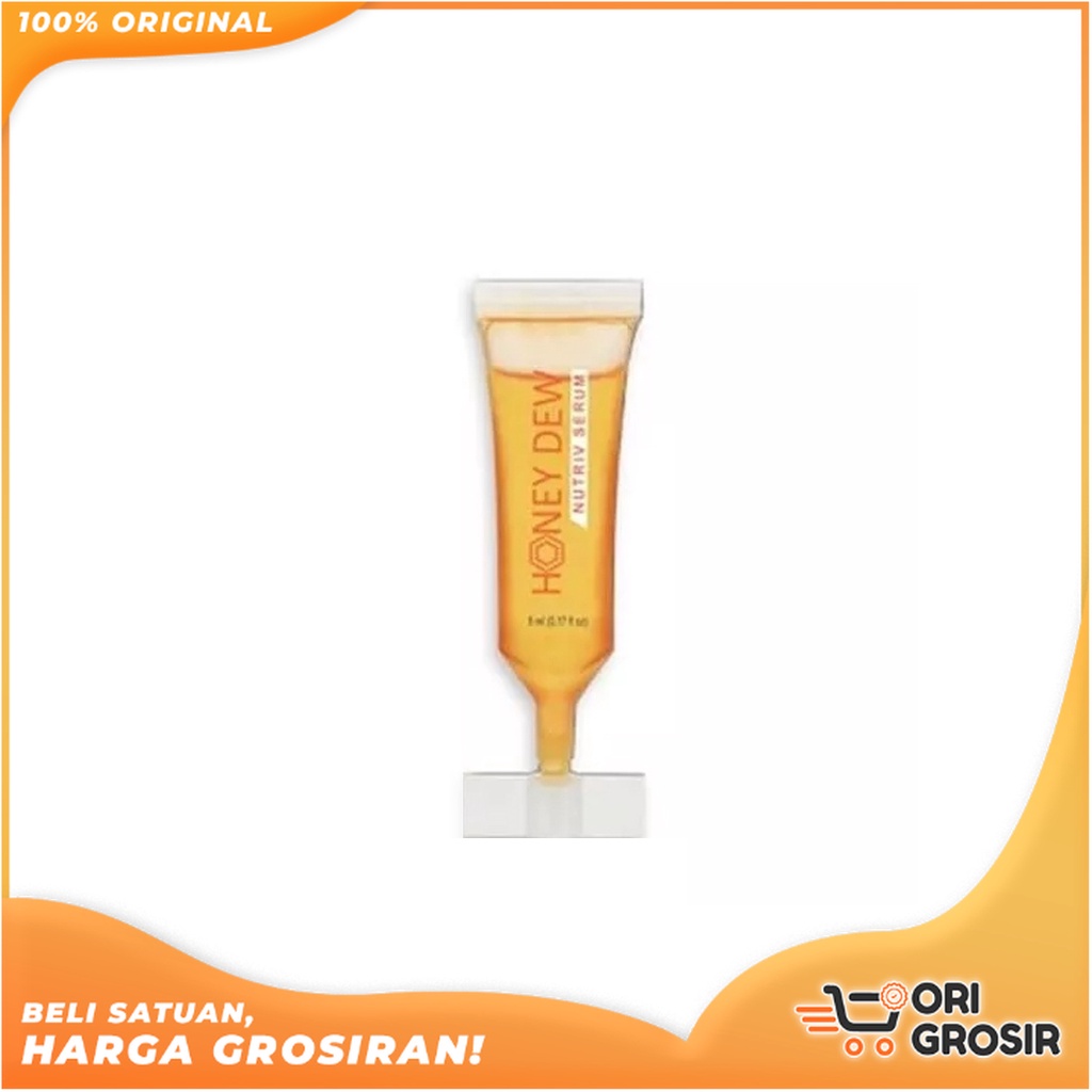 ORI Grosir Makarizo Honey Dew Nutriv Serum 5ml - Serum Rambut - Vitamin Rambut