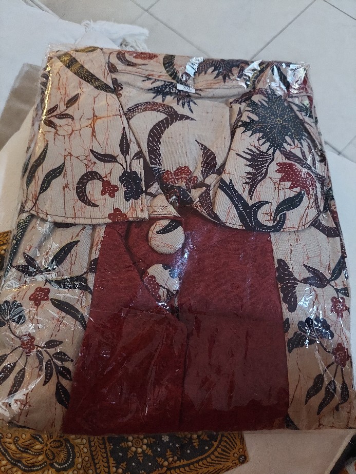 Blus Madura Merak Lj Batik Solo Seragaman Kerja Kantor Casual Formal Atasan Blouse