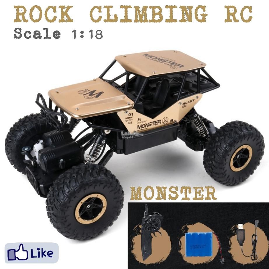 RC Rock Crawler Climber Monster Metal 