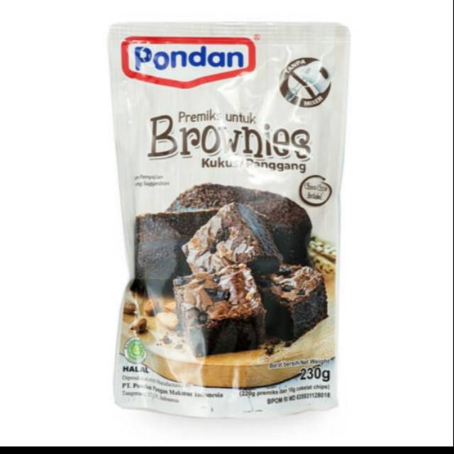 

Pondan Brownies Kukus Panggang 230gr