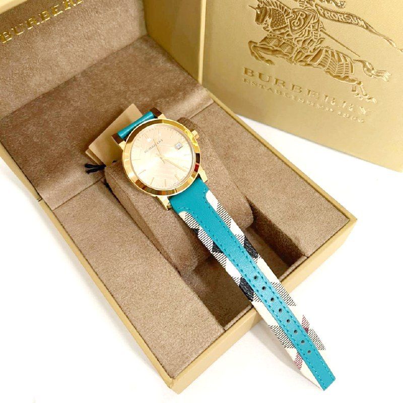Burberry Heritage Nova Check Turquoise