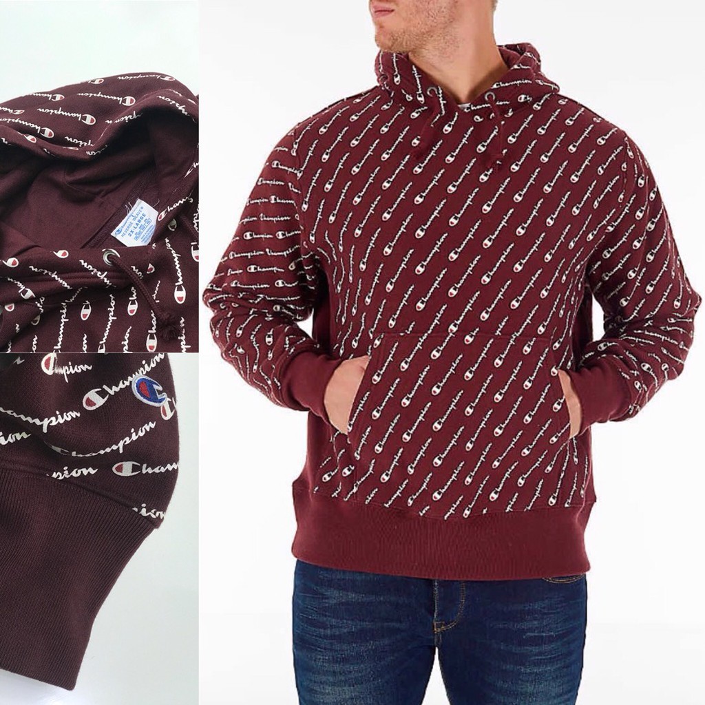 HOODIE CHAMPION FULL PRINT BIG SIZE 3XL