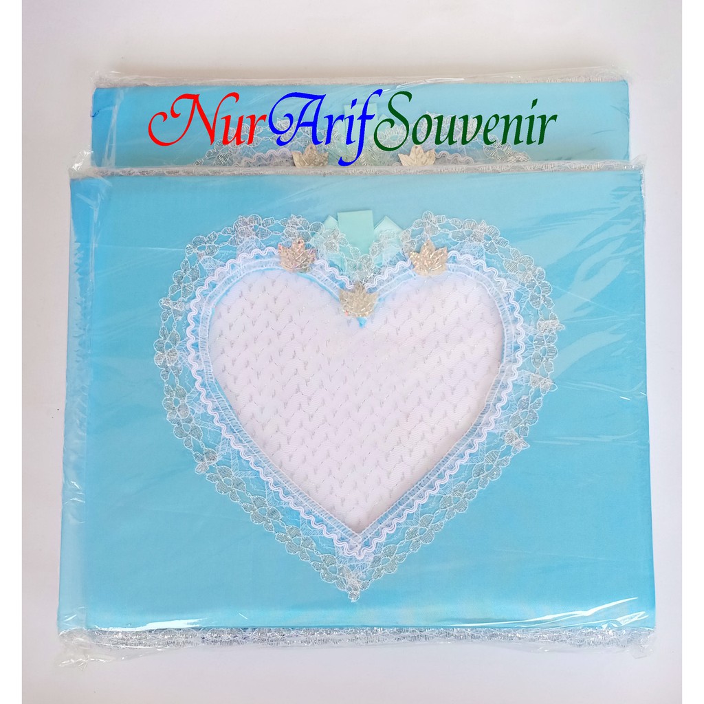 

Souvenir Pernikahan Buku Tamu Biru muda (1 pak ada 2 buku)