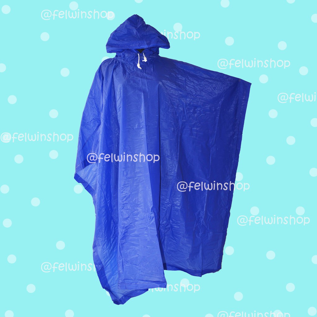 Jas Hujan Poncho Termurah Medium Gajah