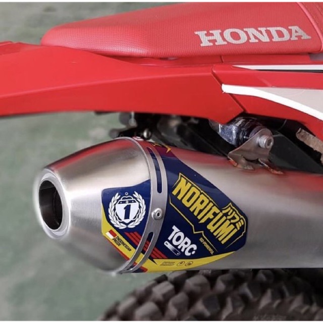 knalpot norifumi original TORC CRF 150 L