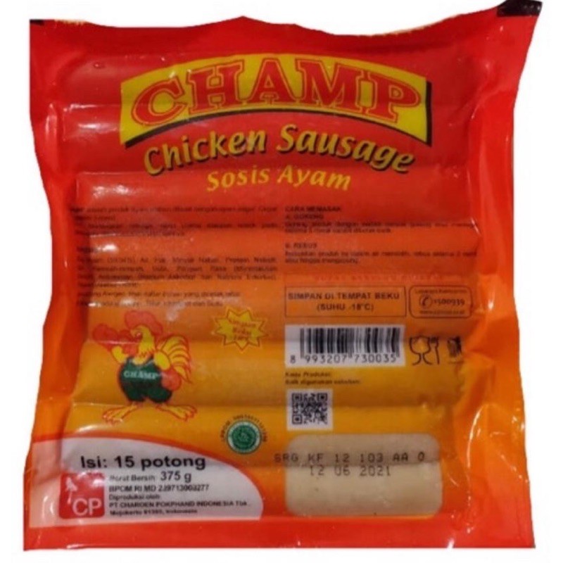 Jual Champ Sosis Ayam Gr Shopee Indonesia