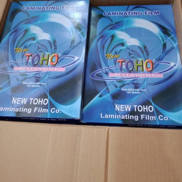 

Plastik film laminating f4 TOHO