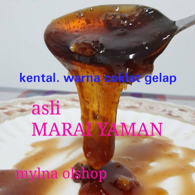 

kualitas terbaik madu yaman mara´i / marai sangat bagus untuk promil 100 gr