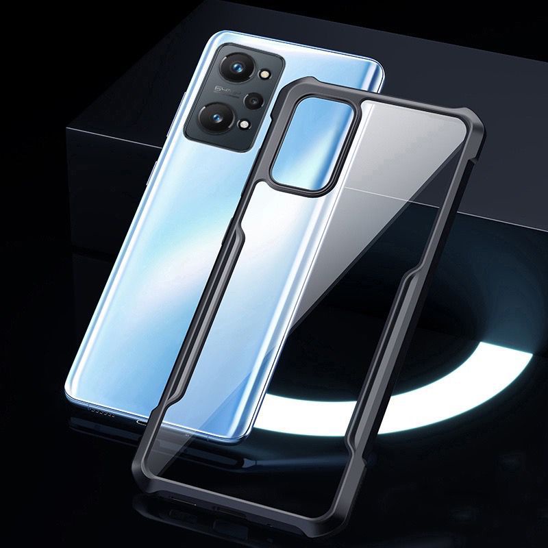 Case Fuze Armor Acrylic Bening Transparan Realme GT NEO 2 Shockproof Case