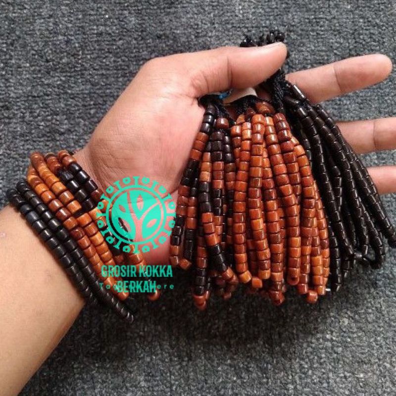 gelang kokka motif marjan mini dewasa 33butir (kaoka kaokah kauka kaukah pukah pukaha kuka)