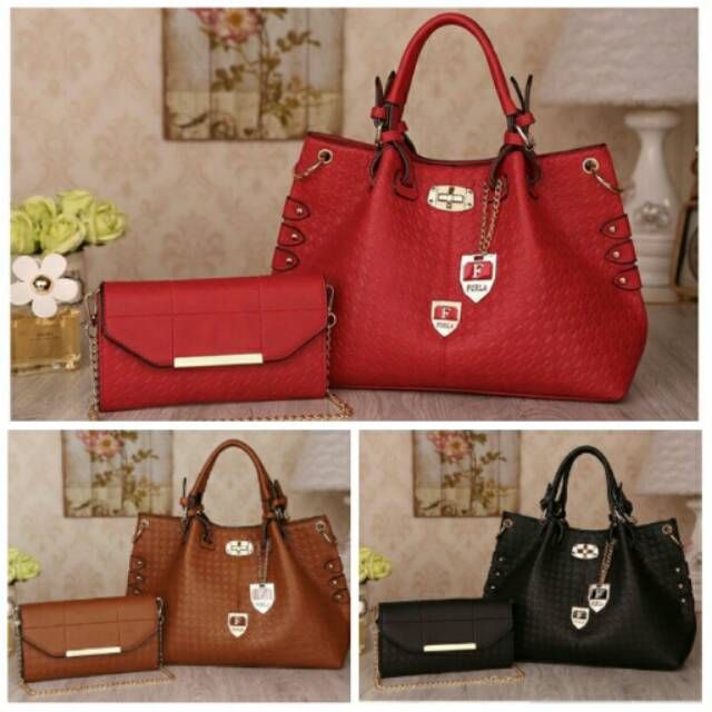 2325 2in1 tas import Tas fashion tas korea tas murah tas batam tas branded fendi