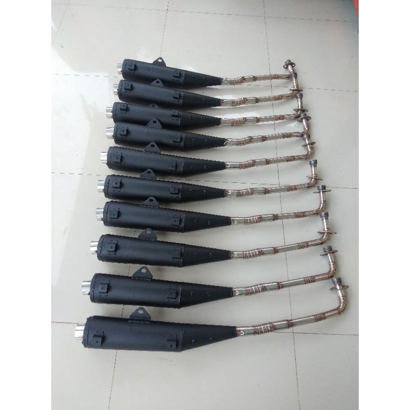 knalpot tsukigi jupiter Z/vega R new/vega ZR stainless