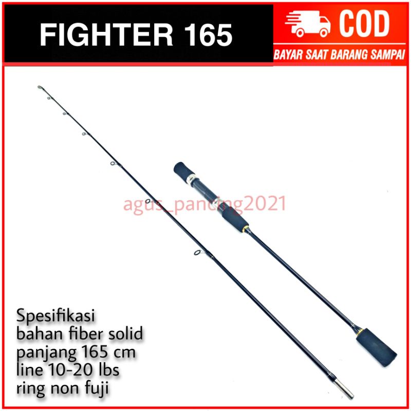 Joran Jig Jigging Ajiro Fighter 165cm