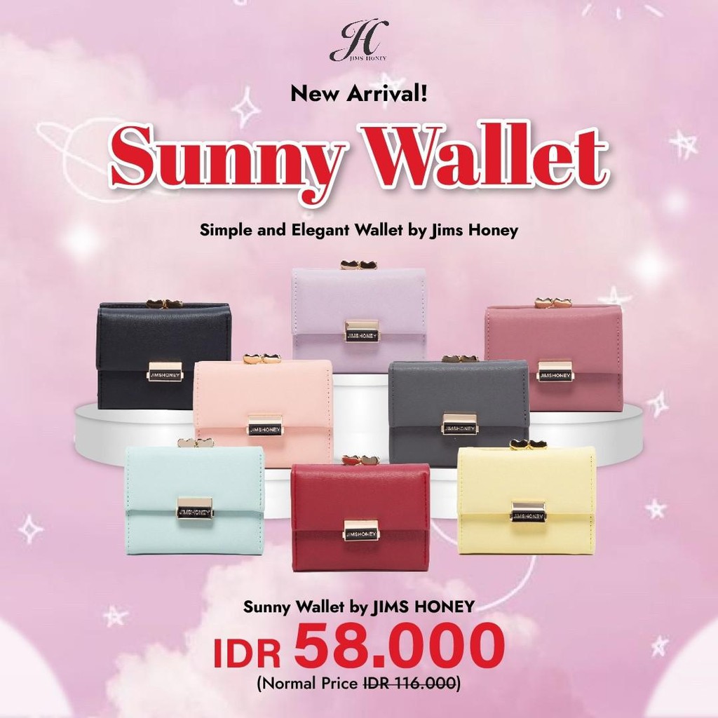 JIMS HONEY DOMPET LIPAT WANITA SUNNY WALLET