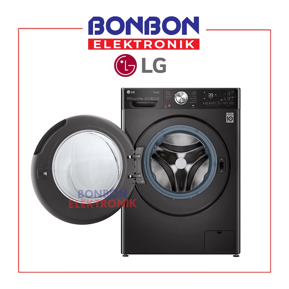 LG Mesin Cuci Front Loading 13KG Wash / 8KG Dry AI DD ThinQ Inverter