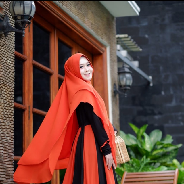 Gamis Syar'i Set Hijab by YODIZEIN