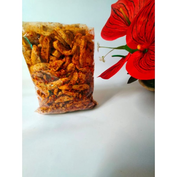 

basreng pedas extra daun jeruk 100gram