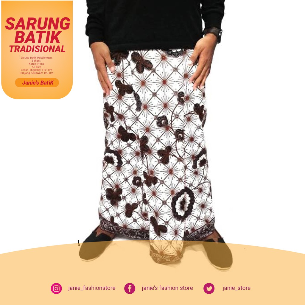 Sarung Batik Gus Azmi Santri Gloyor Tubanan Putri Lukis Halus Motif Lurik Semanggi