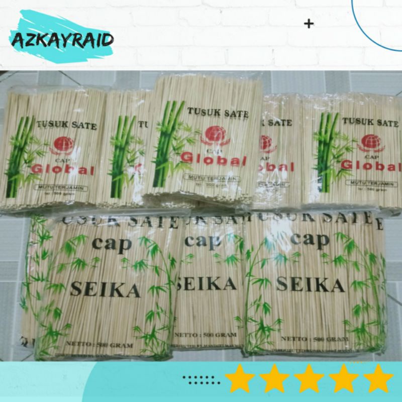 Tusuk Sate Bambu Bersih 500gr